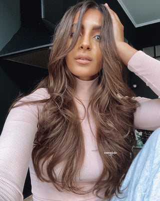 Cora Naturbraun Ombré Couture