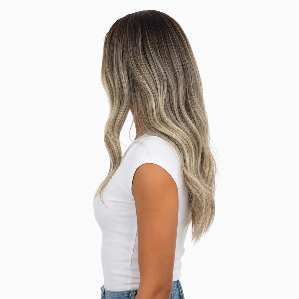 Lovely | Echthaarperücke | Schoko Caramel Balayage | Extraliebe