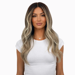 Lovely | Echthaarperücke | Schoko Caramel Balayage | Extraliebe