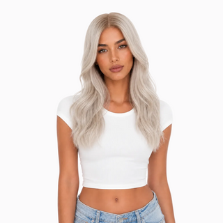 Sinna | Echthaarperücke | Silberblond | Extraliebe