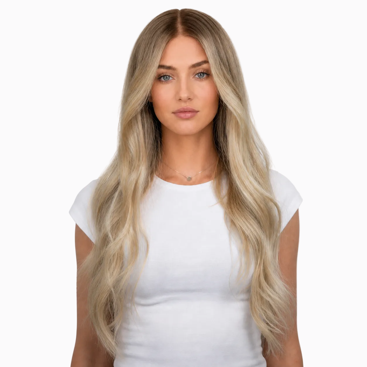 Hailey | Echthaarperücke | Platinum Natural Balayage | Extraliebe