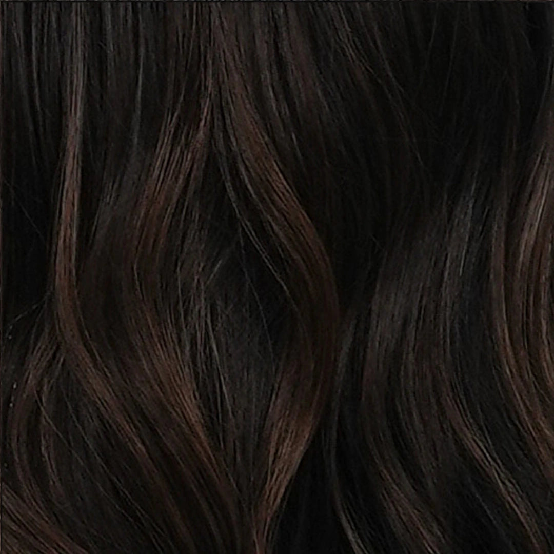 Caitlyn | real hair wig | Black-brown caramel | Extraliebe