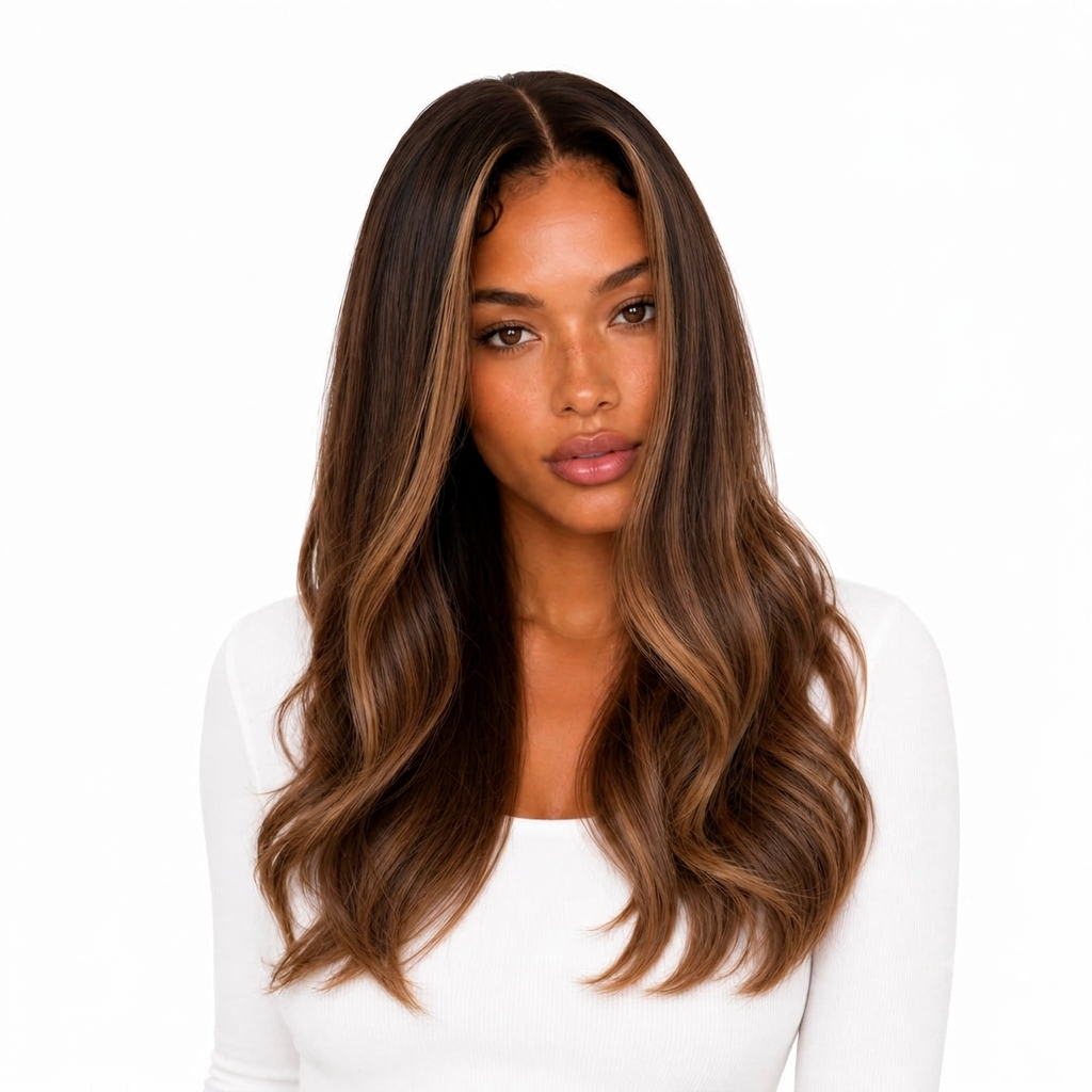 Joula | Echthaarperücke | Caramel Coffee Brunette | Extraliebe