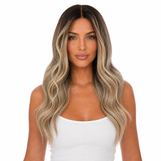 Lovely | Echthaarperücke | Schoko Caramel Balayage | Extraliebe