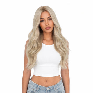 Pearly | Echthaarperücke | Aschblond Eisblond | Extraliebe